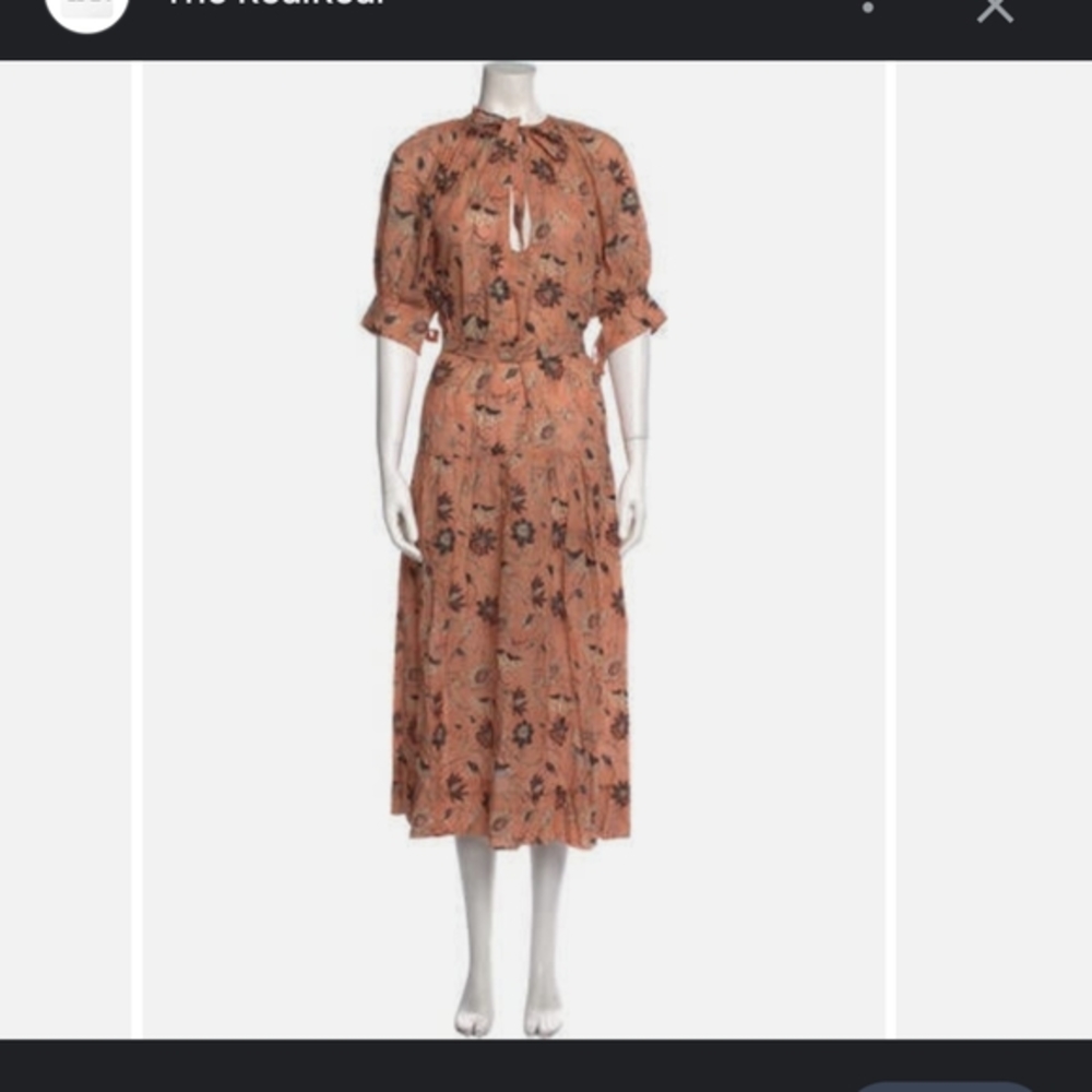 Ulla Johnson primrose puff sleeve dress size M